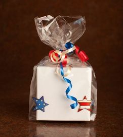 Chiari sacchetto di imballaggio per alimenti del cioccolato/borsa del regalo violoncello di Natale